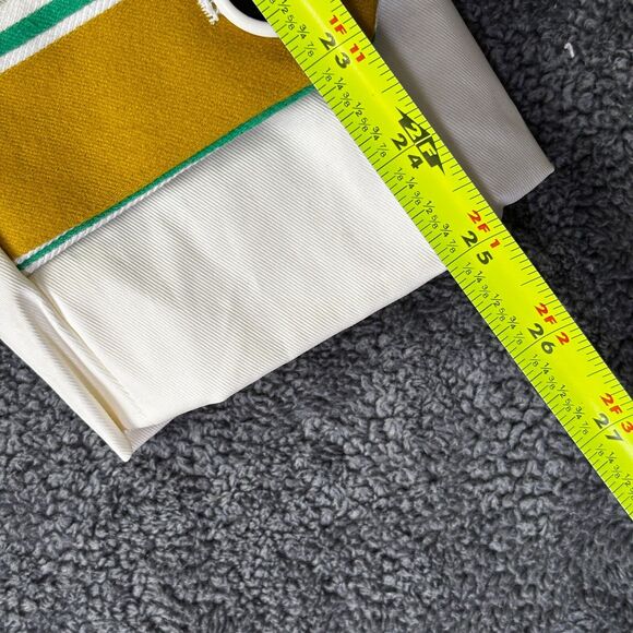 Desigual Coat Rare Botticelli Size 44 NWT Cotton Blend Striped 42E2L05 - Picture 7 of 10